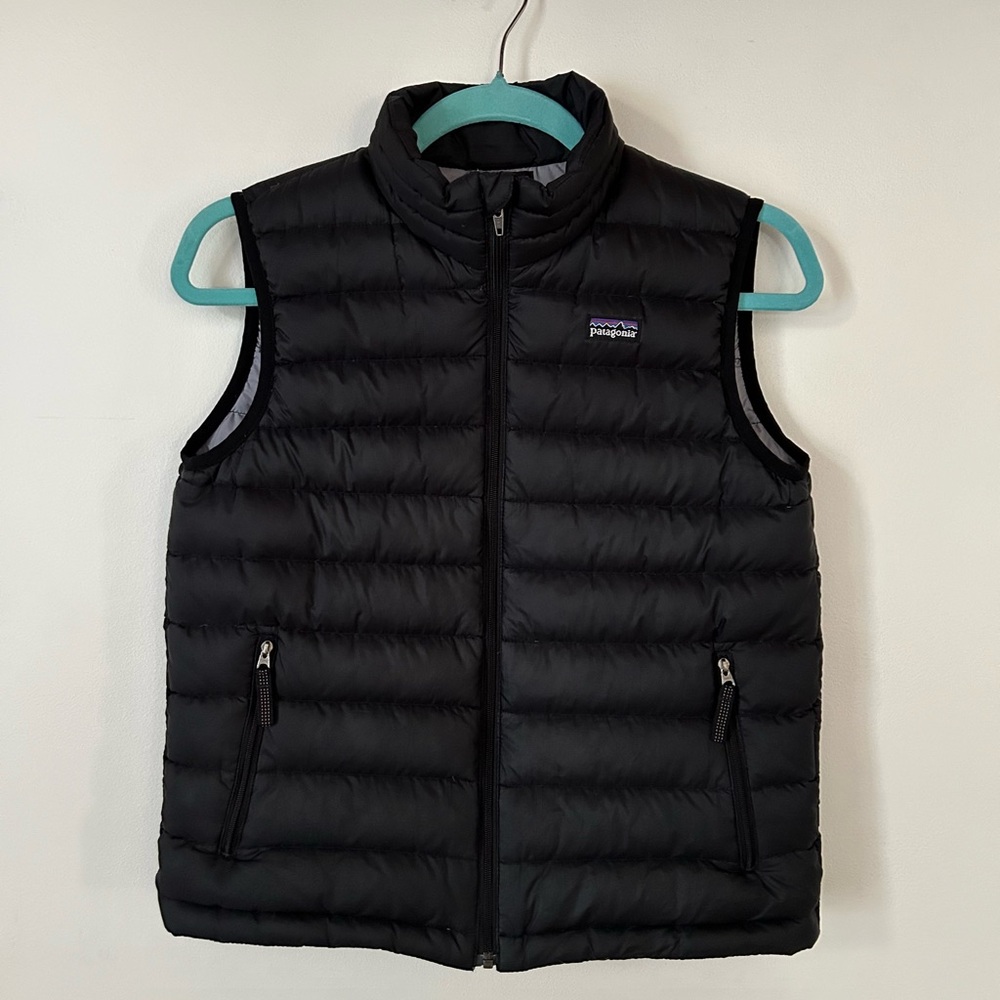 Patagonia kids down sweater vest L